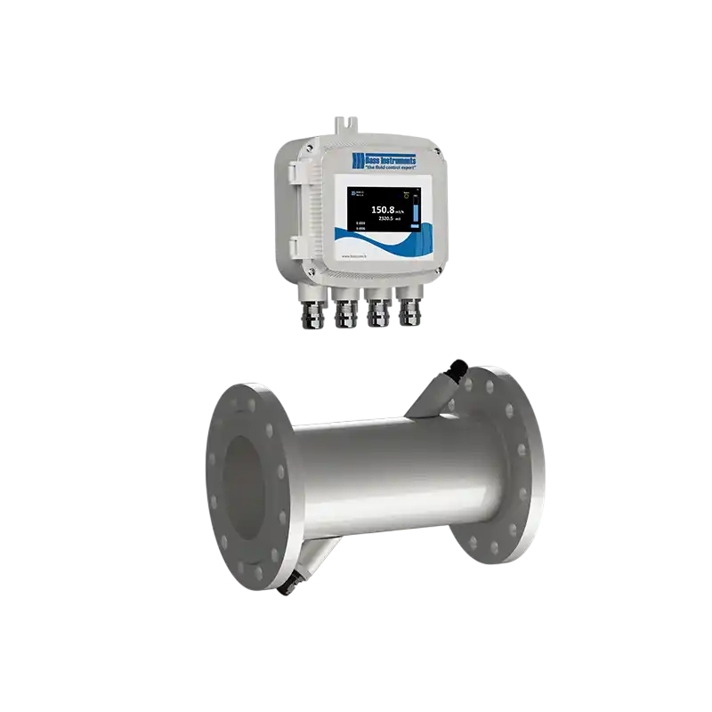 BASS Instruments BSUF-TTHM Inline Ultrasonic Flowmeter