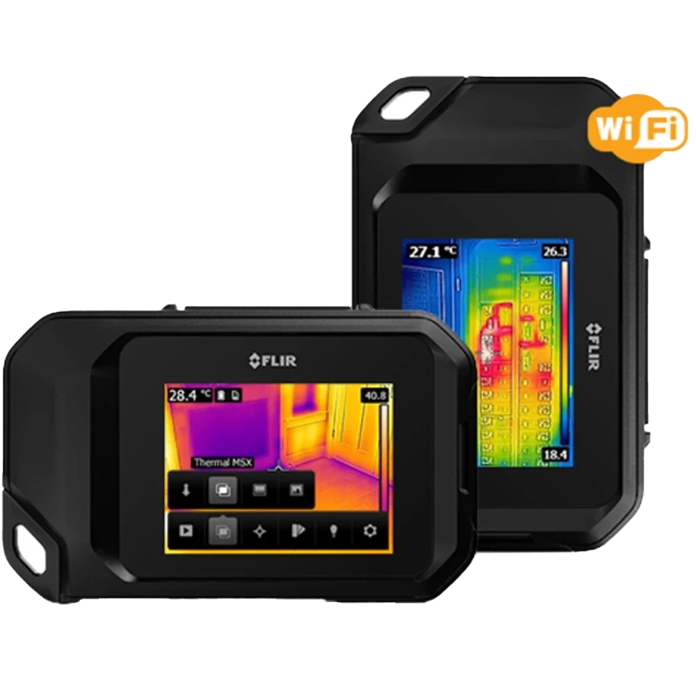 kamera termal Flir C3-X untuk inspeksi bangunan dan mekanis